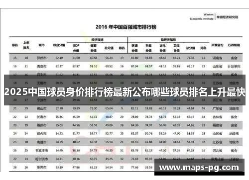 2025中国球员身价排行榜最新公布哪些球员排名上升最快
