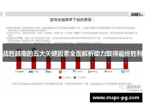 战胜越南的五大关键因素全面解析助力取得最终胜利
